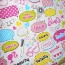 MadieBs Barbie Talk  Cotton Personalized Custom  Pillowcase  w/Name
