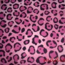MadieBs Pink Leopard Spot Cotton Personalized Custom  Pillowcase  w/Name