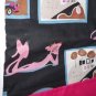 MadieBs Pink Panther on Black Cotton Personalized Custom Pillowcase w/Name