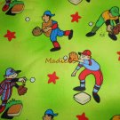 Madiebs  BaseBall Player  Toddler Bed Sheet Set CUSTOM