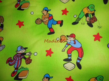 Madiebs  BaseBall Player  Toddler Bed Sheet Set CUSTOM