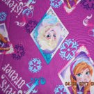 MadieBs Custom Frozen Sisters Crib or Toddler Bed 3 Piece Sheet Set with Name