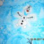 MadieBs Custom Frozen Olaf Snowman Crib or Toddler Bed Sheet Set with Name