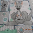 MadieBs Custom crib sheet  Down Under with Cute Animals