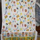 MadieBs Custom Wise Owl with Various Teaching School Supplies Smock Apron