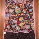 MadieBs Custom Bowl Full of Cherries Smock Apron with Nice Large Pockets