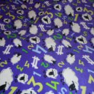 MadieBs Counting Sheep Fleece Blanket Toddler or Baby 30 x 36 inches