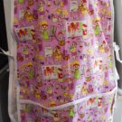 MadieBs Custom Bright Kitty Artist and Paint Smock Apron with Nice Large Pockets