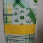 MadieBs John Deere Plaid with Yellow Trim Bagholder Dispenser for Plastic Bags