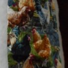 MadieBs Roosters and Hens  Plastic Bagholder Dispenser