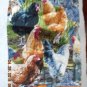 MadieBs Roosters and Hens  Plastic Bagholder Dispenser