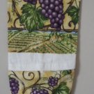 MadieBs Grape Clusters and Vineyard Bagholder Dispenser for Plastic Bags