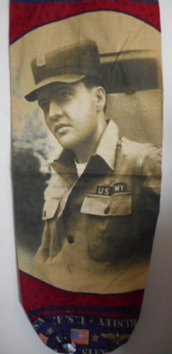 MadieBs Elvis in Uniform US Army  Bagholder Dispenser for Plastic Bags