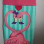 MadieBs Pink Flamingo Pair Design Bagholder Dispenser for Plastic Bags