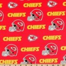 MadieBs Custom NFL KC Chiefs Red Cotton Fitted Boutique Crib Sheet