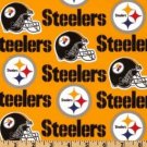 MadieBs Custom NFL Steelers Football Cotton Fitted Boutique Crib Sheet