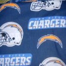 MadieBs Custom NFL San Diego Chargers  Football Boutique Crib Sheet