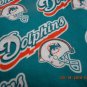 MadieBs Custom NFL Miami Dolphins Boutique Crib Sheet