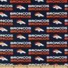 MadieBs Custom NFL Broncos Cotton Football Fitted Boutique Crib Sheet