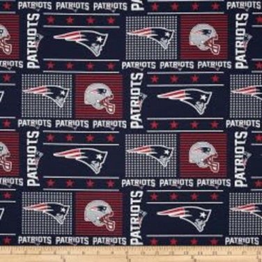 MadieBs Custom NFL New England Patriots Cotton Fitted Boutique Crib Sheet