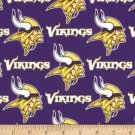 MadieBs Custom NFL Vikings Cotton Football Fitted Boutique Crib Sheet