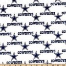 MadieBs Custom NFL Dallas Cowboys White Cotton Fitted Boutique Crib Sheet