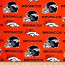 MadieBs Custom NFL Broncos Logo Cotton Fitted Boutique Crib Sheet