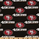 MadieBs Custom NFL 49ERS Cotton Football Fitted Boutique Crib Sheet