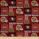 MadieBs Custom NFL San Fransico 49ERS Football Fitted Boutique Crib Sheet
