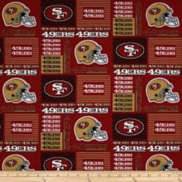 MadieBs Custom NFL San Fransico 49ERS Football Fitted Boutique Crib Sheet