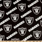 MadieBs Custom NFL Raiders Football Cotton Fitted Boutique Crib Sheet