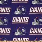 MadieBs Custom NFL NY Giants Cotton Fitted Boutique Crib Sheet