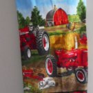 MadieBs Farmall Tractor Red Plastic Bagholder Dispenser for Plastic Bags
