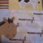 MadieBs Cute Down on the Farm Nap Pad Cover