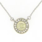 Single Initial Necklace - C