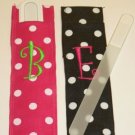 Nail File holder with Glass Hardened File