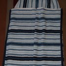 Navy Striped Hooded Towel