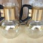 Vintage Set of 2 Pyrex Brand Mini Individual Coffee Carafe made for Silex Compan