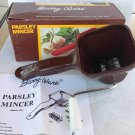 Vintage Barry-Ware Crank Parsley Mincer Made in Italy New Old Stock