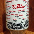 1970s CB Radio Beer Glass with CB'er Trucker Jargon