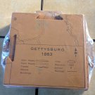 Civil War Gettysburg Battlefield Map Interlocking Mat Daily Battle Lines - By ..