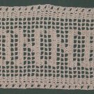 Personalized Crochet Name Doilies