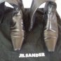 Desiger Jil Sander Leather Boots Size 7 Made in Italy
