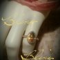 Large Champagne Pear Shaped designer Swarovski Crystal Ring Gold Overlay