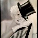 Original Airbrush painting on Canvas of Jean Harlow from 1930'S TOP HAT PICTURE