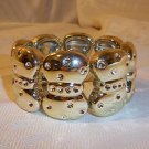 Bow Design Stretch Bracelet Gold