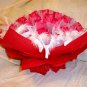 Origami Roses Bouquet Forever Roses Valentine's Day Birthday Anniversary Gift Red