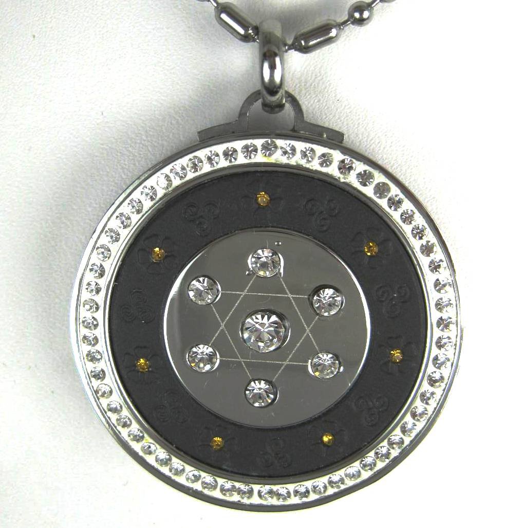 QP12C Quantum Pendant Scalar Energy Limited Edition Clear 2500 Neg Ions