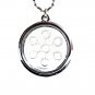 QP15 Dalimara Bio Disc 7-Point Energy Chi Circles Pendant eHarmony