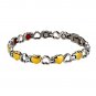 WB12 Hato Quantum Energy Power Heart Bracelet with 4 Energies